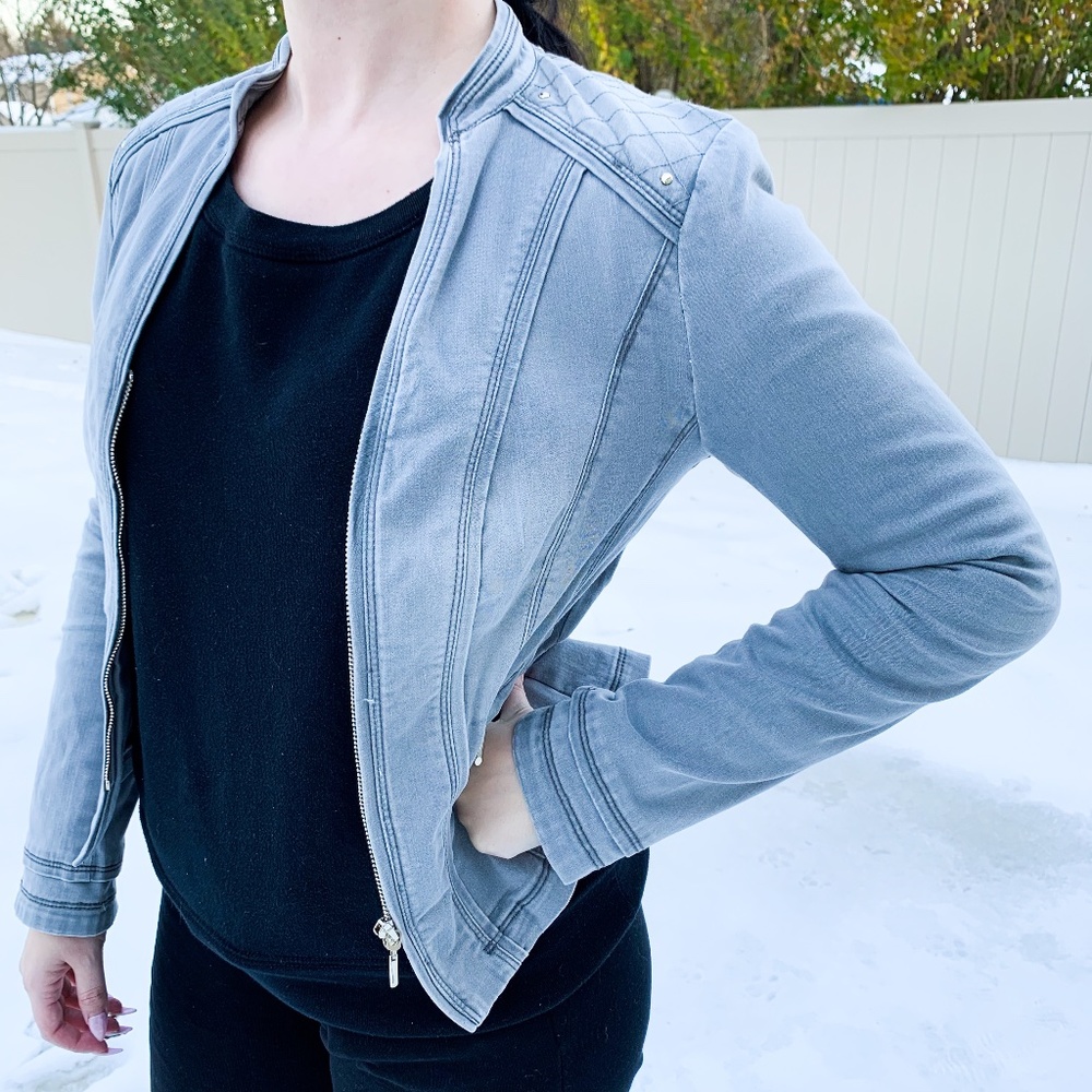 White House Black Market Moto Inspired Jacket
